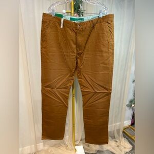 Toddland Shipwreck Pants Brown Chino Cotton Pants Size 38 Anchor Pocket Detail